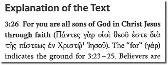 Explanation of Text