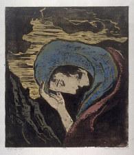 Jakob Steinhardt - Rachel Mourning Her Children - 1953 (art.famsf.org)