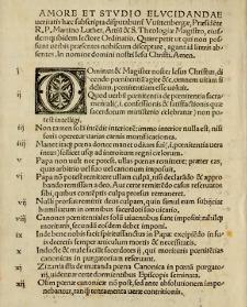 First page of the 1517 Basel printing of the Theses as a pamphlet