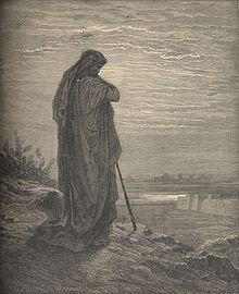 The Prophet Amos. Engraving by Gustave Doré, 19th century.