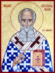 Athanasius says, "Beware of heretical vomit!"