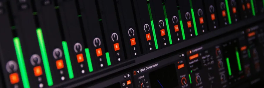 Image of a digital audio workstation