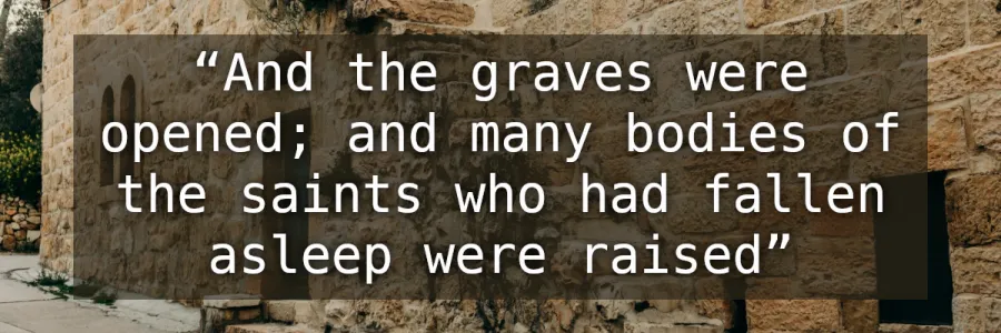 Photo of wall, overlaid with Scripture text